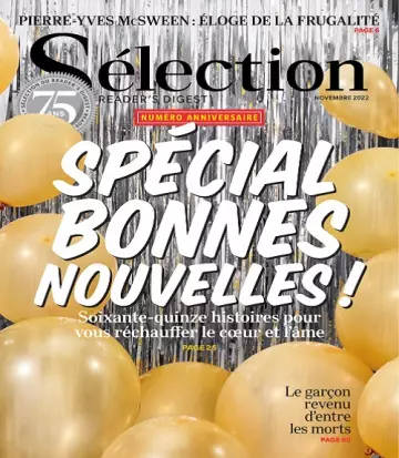 Sélection Du Reader’s Digest Canada – Novembre 2022  [Magazines]
