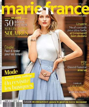Marie France N°281 – Juin 2019  [Magazines]