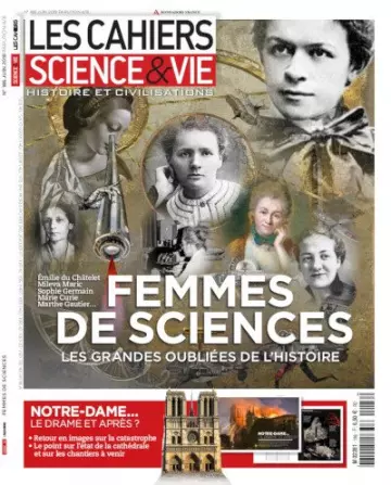 Les Cahiers de Science & Vie N°186 Juin 2019 [Magazines]